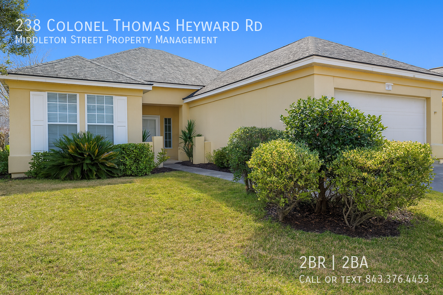 238 Colonel Thomas Heyward Rd - 55+ Community property image