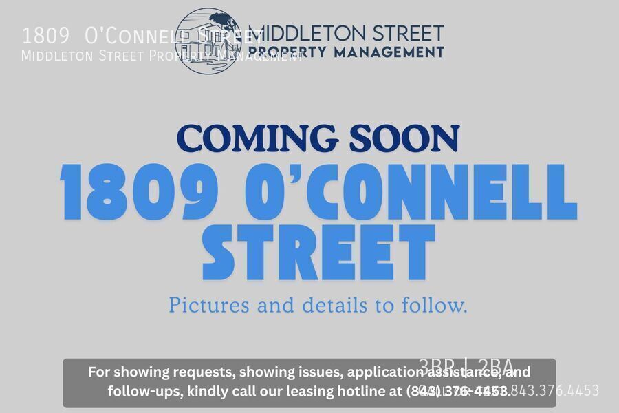 COMING SOON-1809 O'Connell Street property image