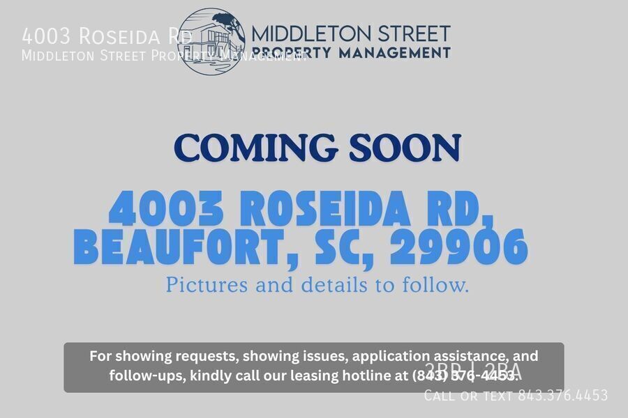 COMING SOON-4003 Roseida Rd, Beaufort SC 29906 property image