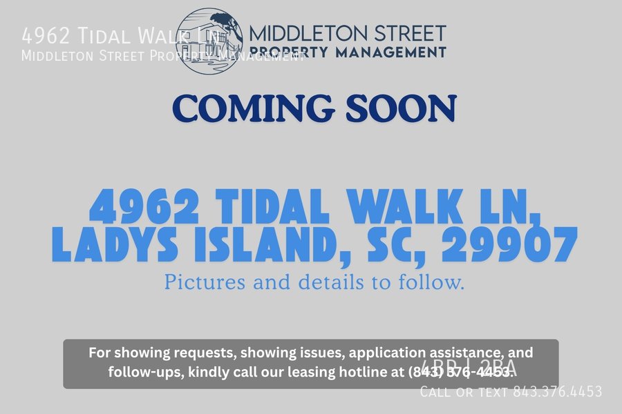 COMING SOON-4962 Tidal Walk Ln, Ladys Island, SC, 29907 property image