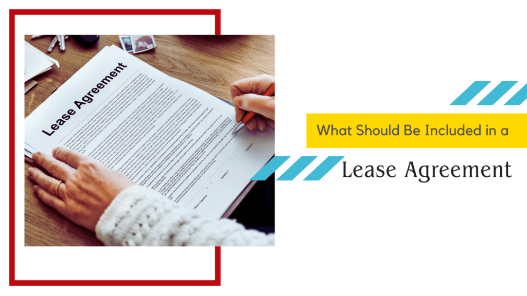 What Should Be Included in a South Carolina Lease Agreement?